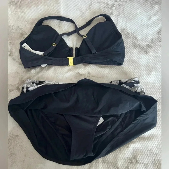 Bleu Rod Beattie All About You U Wire D Cup Bikini Top Size 36D Bottom 6 - Picture 8 of 10